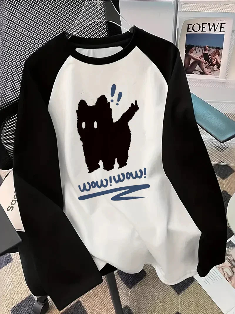Sudadera del Gato Negro ¡Guau!