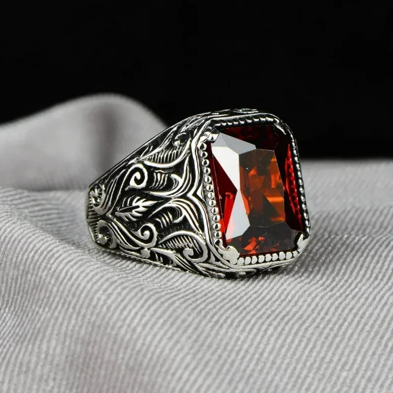 Square Red Ring