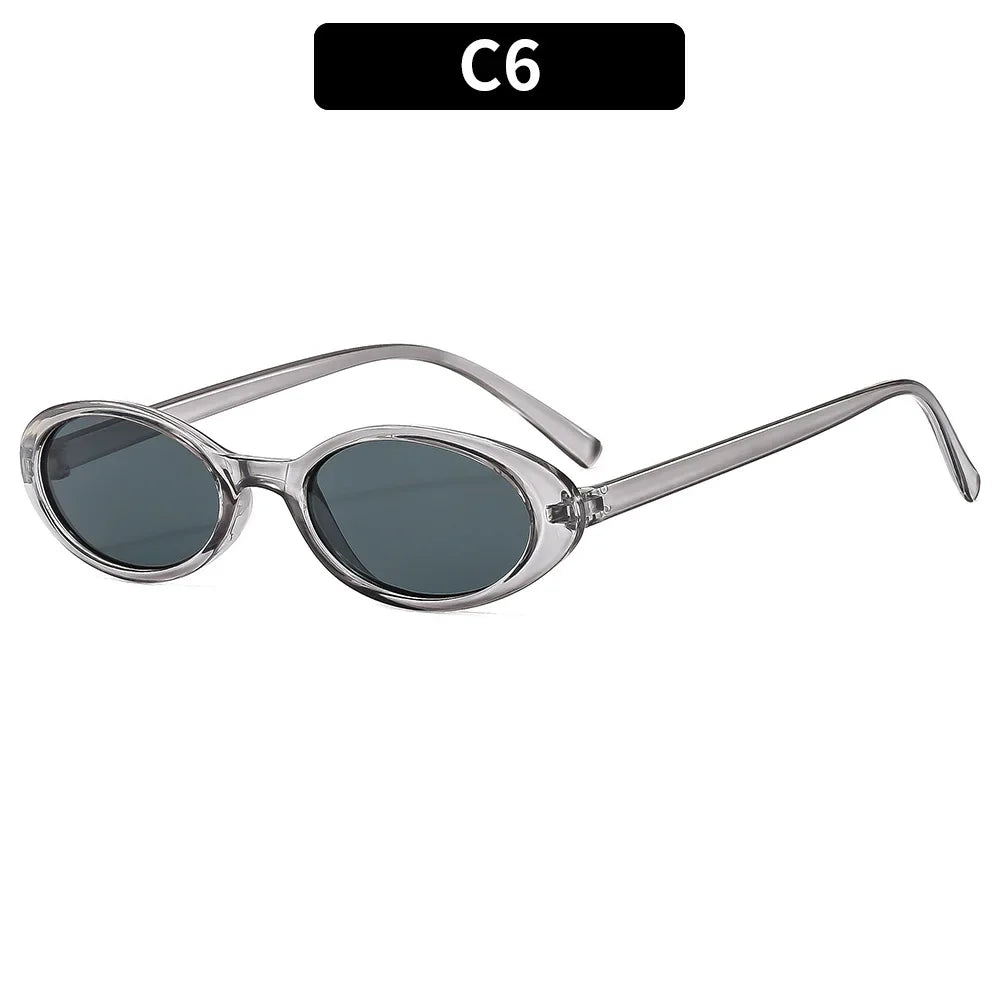 Y2K Retro Oval Sunglasses