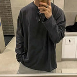 Casual Stylish Korean Solid Color T-Shirt