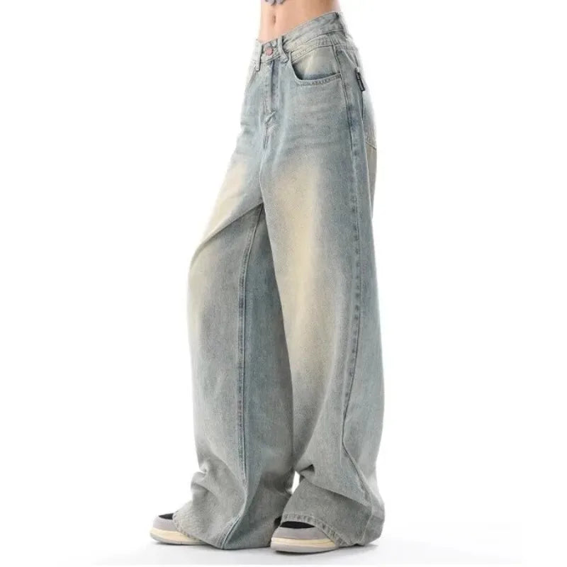 Y2K Low Rise Baggy Denim Jeans
