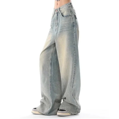 Y2K Low Rise Baggy Denim Jeans