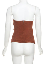 Cyperpunk Hollowed Out Crop Top