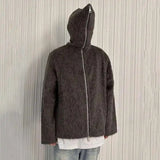 American Style Hooded Zipper Sweater