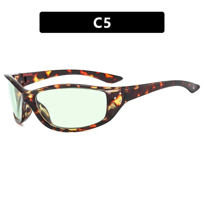 Y2k Retro Steam Punk Sunglasses