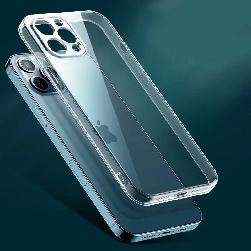 Ultra Thin Transparent Shockproof iPhone Case  Phone Case
