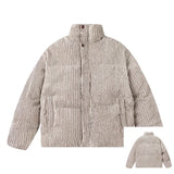 Bamboo Woolen Cotton Padded Puffer Jacket