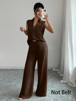 Old Money Brown French Style Outfit