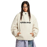 Chaqueta cortavientos con capucha de poliéster