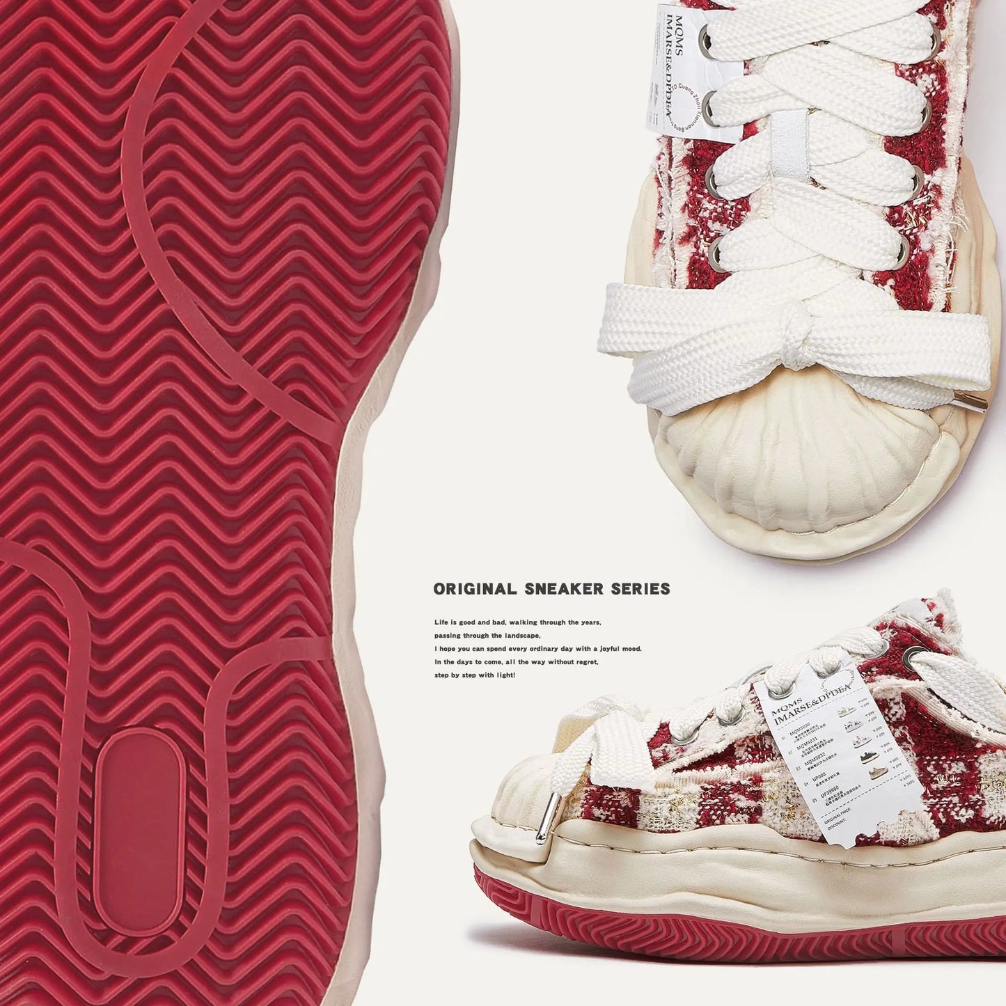 Retro Destroyer School Sneakers for Couples