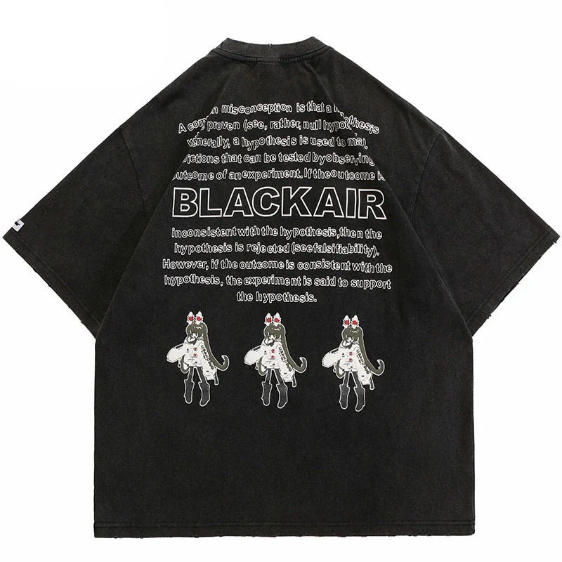 Anime Girl Cartoon T-shirt