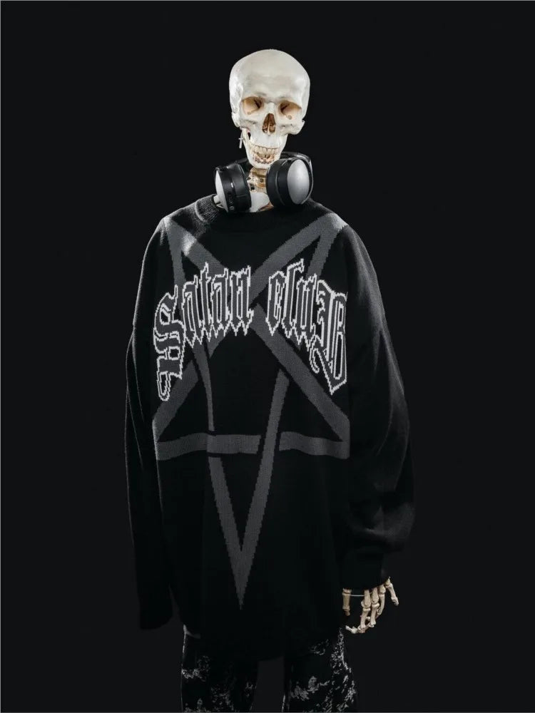Y2K Star Gothic Sweatshirt