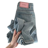 High Waist Wide Leg Retro Jeans