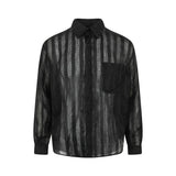 Retro Fleeced Plaid Long Sleeve Shirt