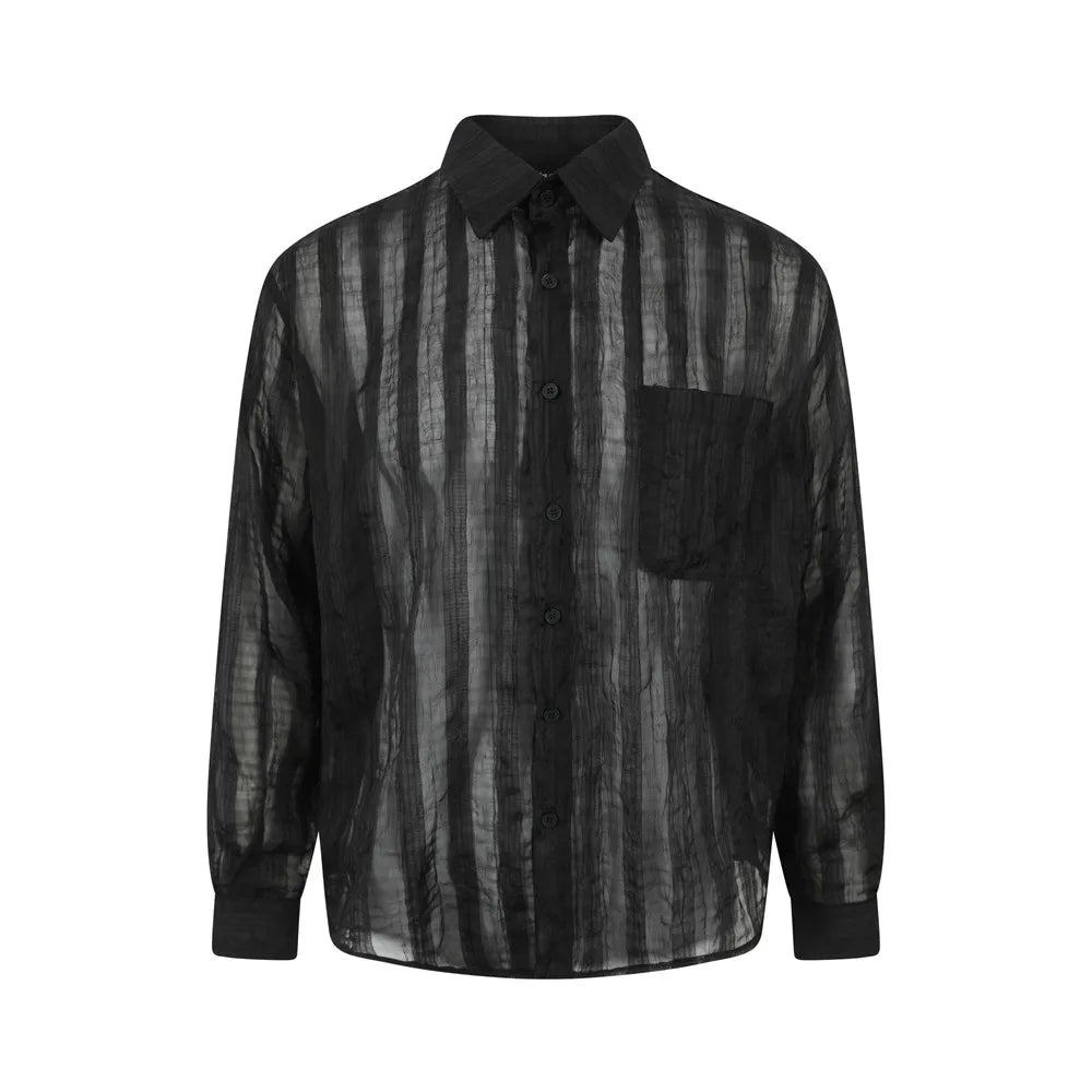 Retro Fleeced Plaid Long Sleeve Shirt