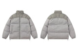 Patchwork Thick Cyberpunk Puffer Jacket