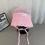 Knitted Letter Buet Hat