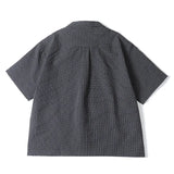 Plaid Casual Loose Fit Short Shirt