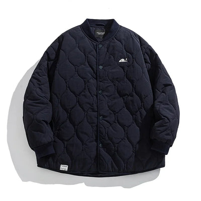 Gepolsterte Steppjacke aus Baumwolle