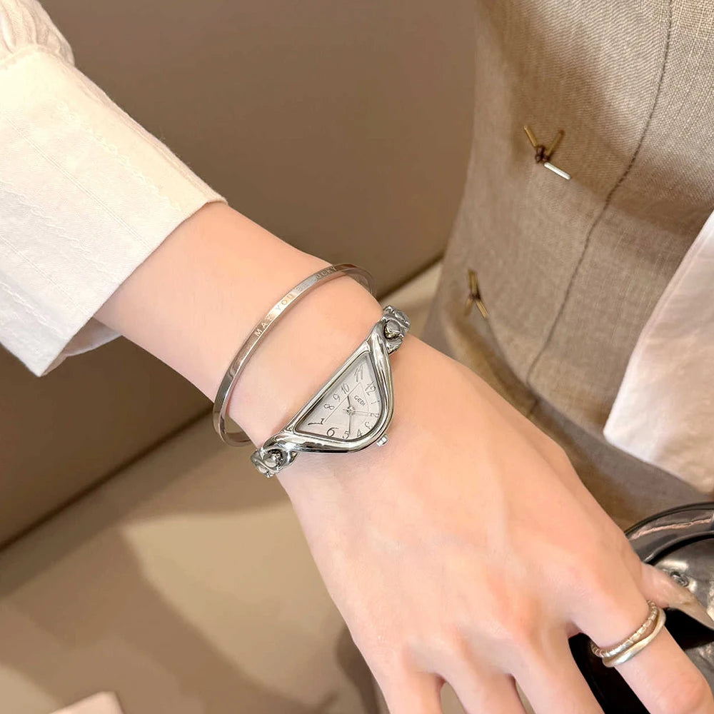 Irregular Triangle Wrist Watch