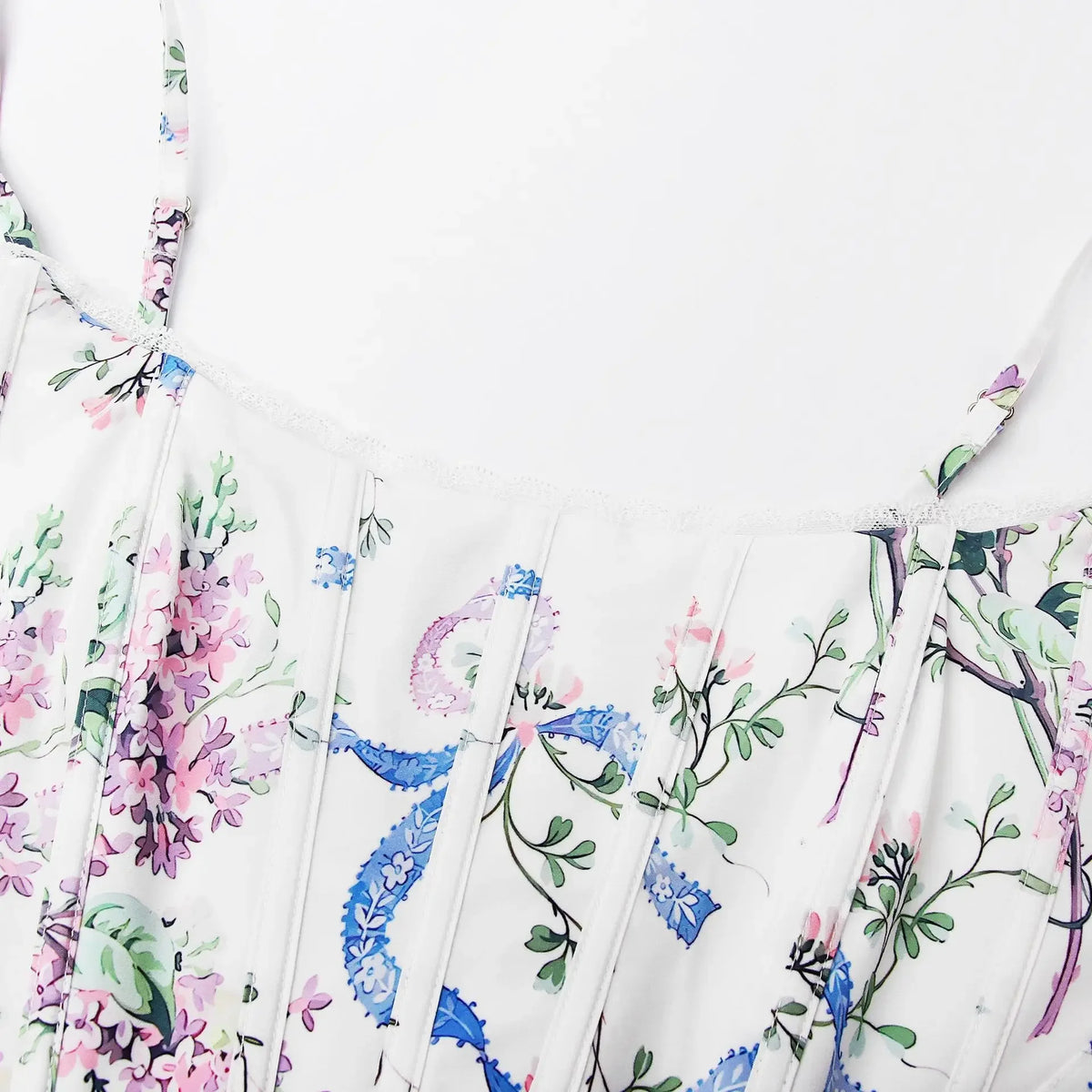 Coquette Floral Corset Top
