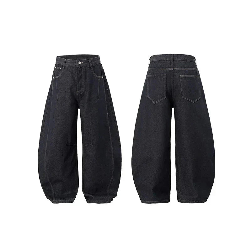 Vintage Loose Denim Wide Leg Jeans