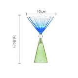 Colorful Cocktail Glass