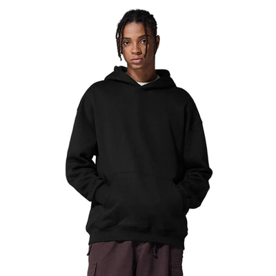 Sudadera con capucha de felpa minimalista Basic Premium