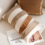 Light Luxury Throw Brown Pillow Cover