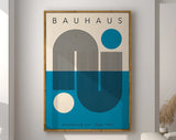 Modernist Geometric Canvas Poster