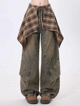 Blue Y2K Vintage Baggy Jeans