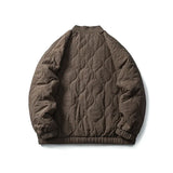 Wasserdichte leichte braune Pufferjacke