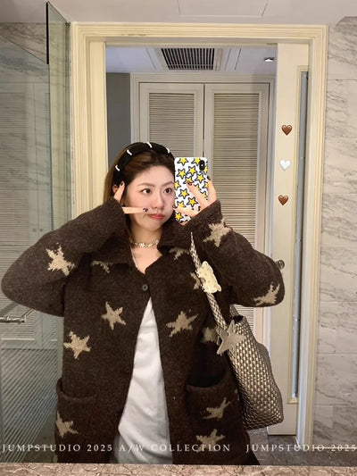Y2K Oversized Cardigan