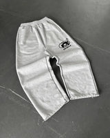 Streetwear Fashion Letter Embroidery Loose Sweatpants
