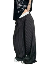Y2K Plaid Women's Wide Leg Pants
