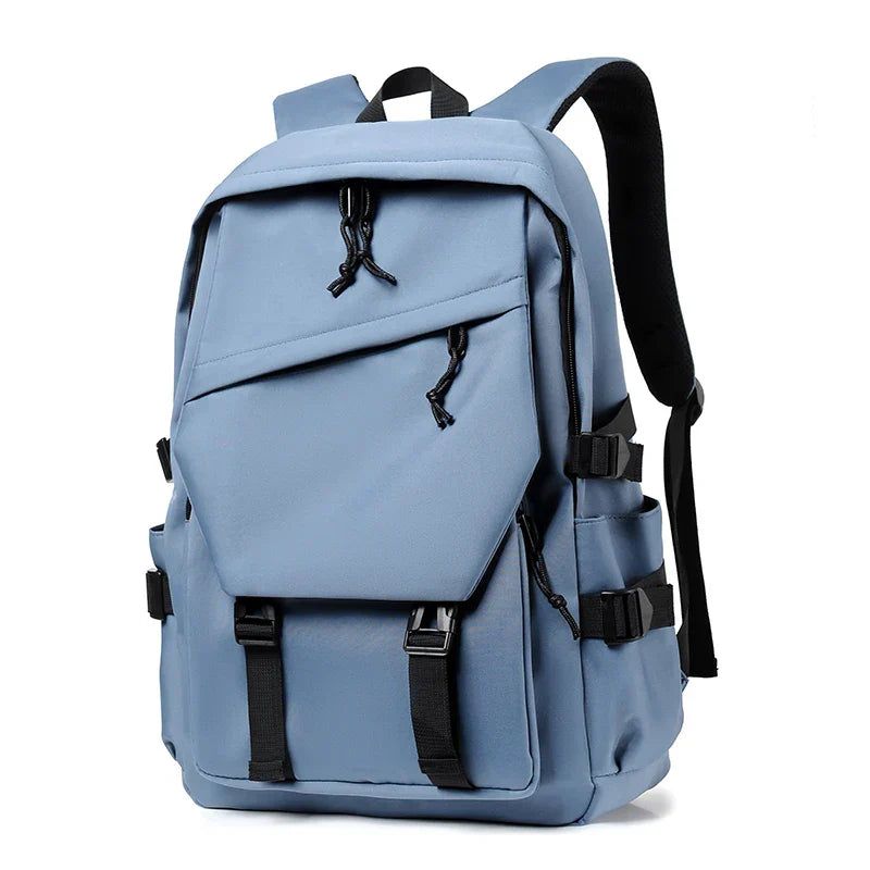Polyester Solid Color School Backpack