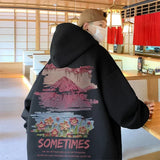 Vintage Good Time Oversized Hoodie