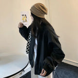 Windbreaker Korean Y2k  Jacket