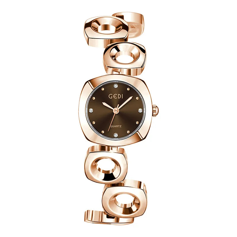 Rectangle Ladies Luxury Vintage Bracelet Watch