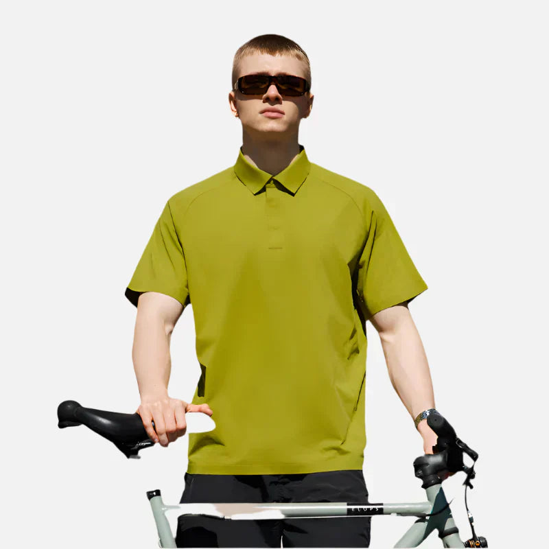 Basic Color Quick Dry Polo T-Shirt