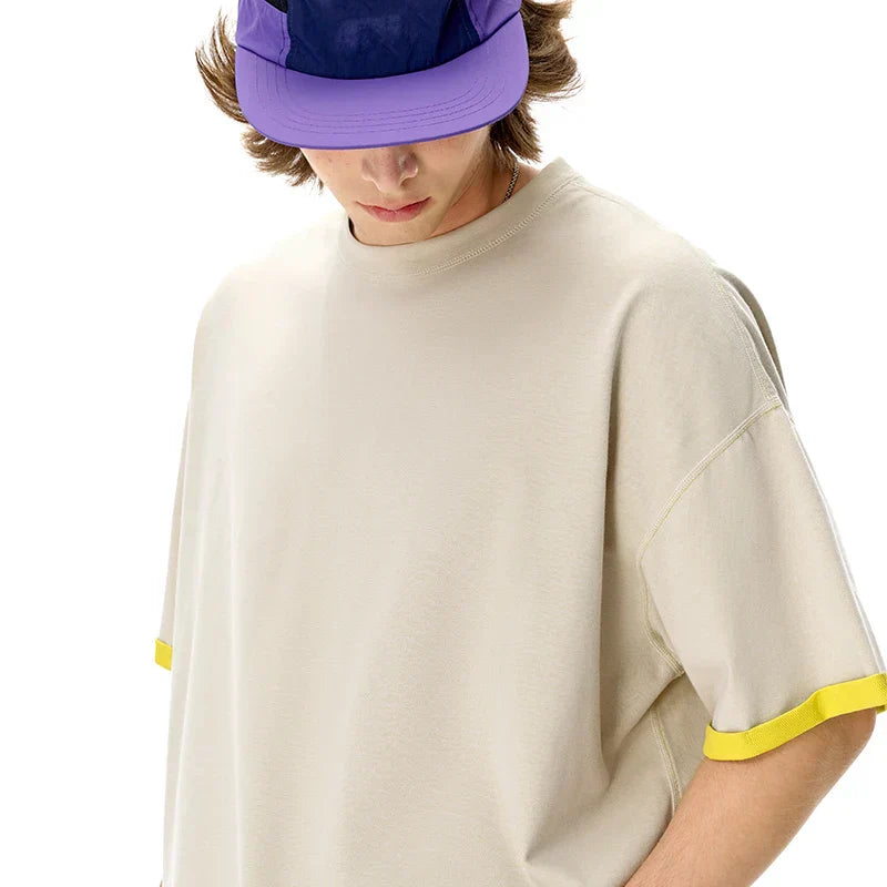 Casual Oversize Fabric T-Shirt