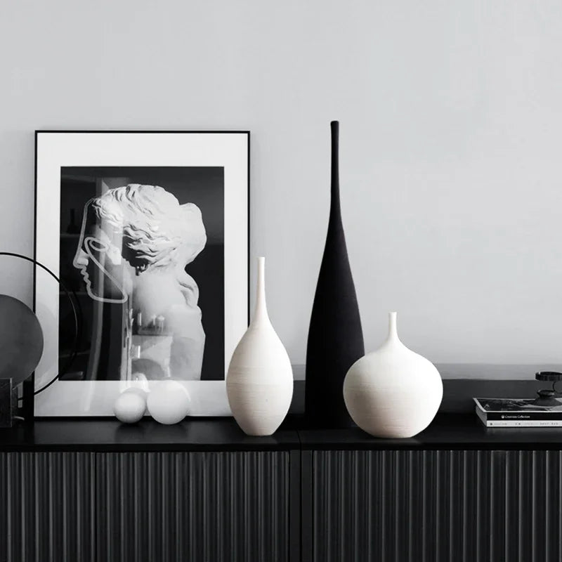 Handgefertigte Kunst-Zen-Keramik-Vintage-Vase