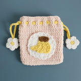 Kawaii Fruit Crochet Coin Wallet Mini Handwoven Bag