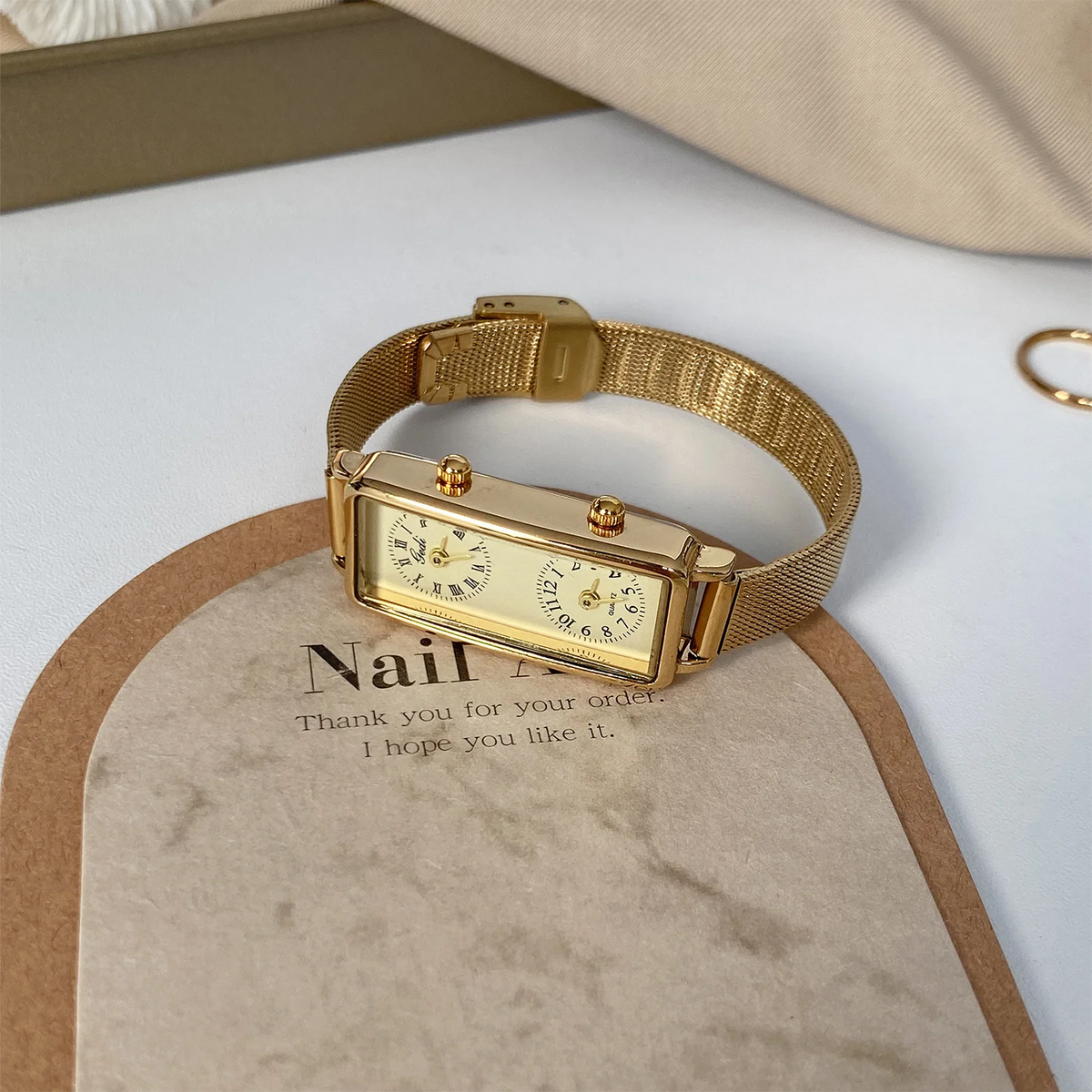 Women's Watches Dual-Movement Timepiece