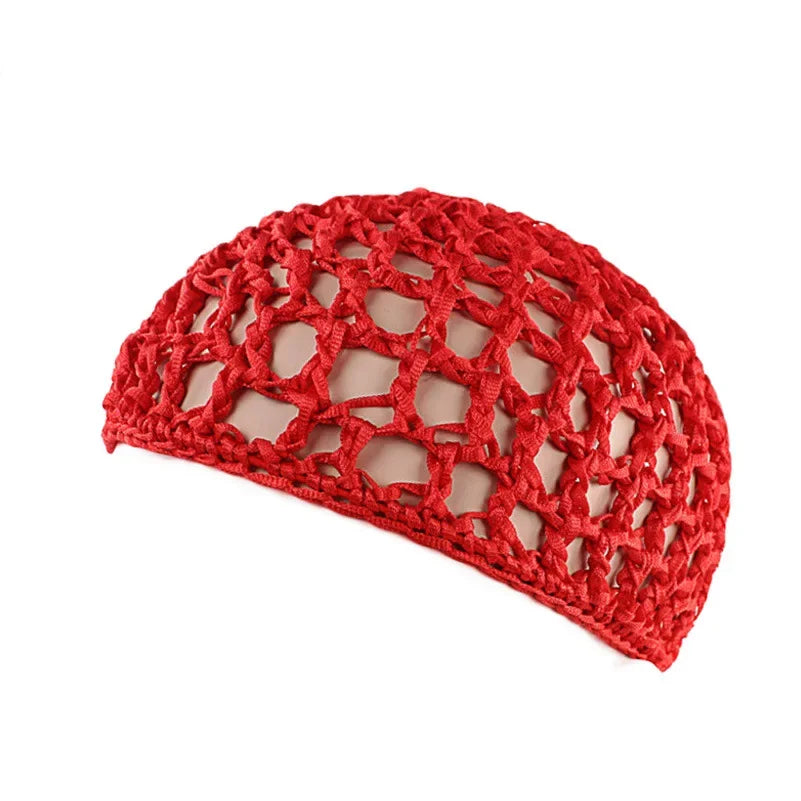 Crochet Turbans Knitted Handmade Hair Net