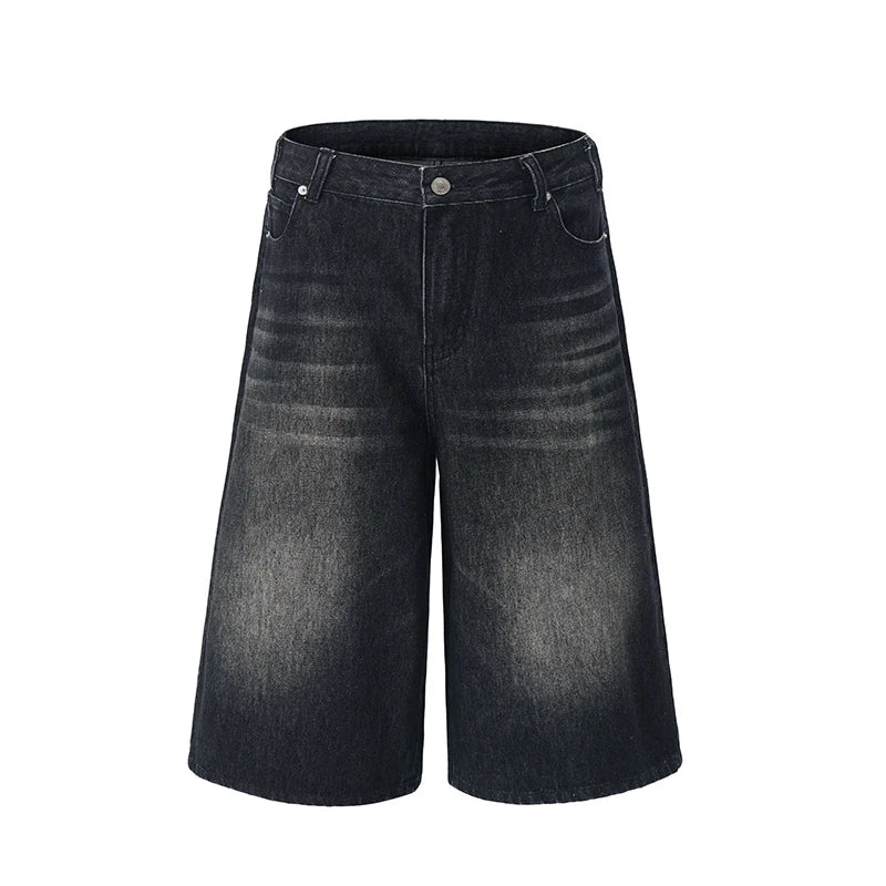Casual Vintage Loose Denim Short