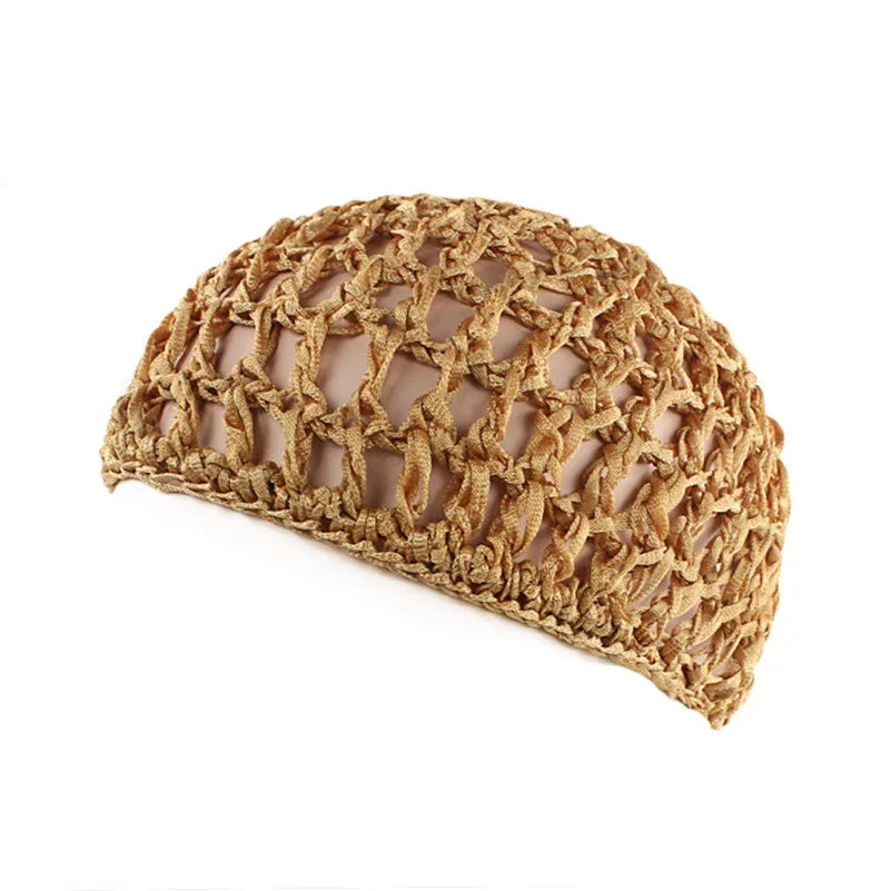 Crochet Turbans Knitted Handmade Hair Net