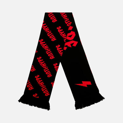 Y2K Red Anti Hype Scarf