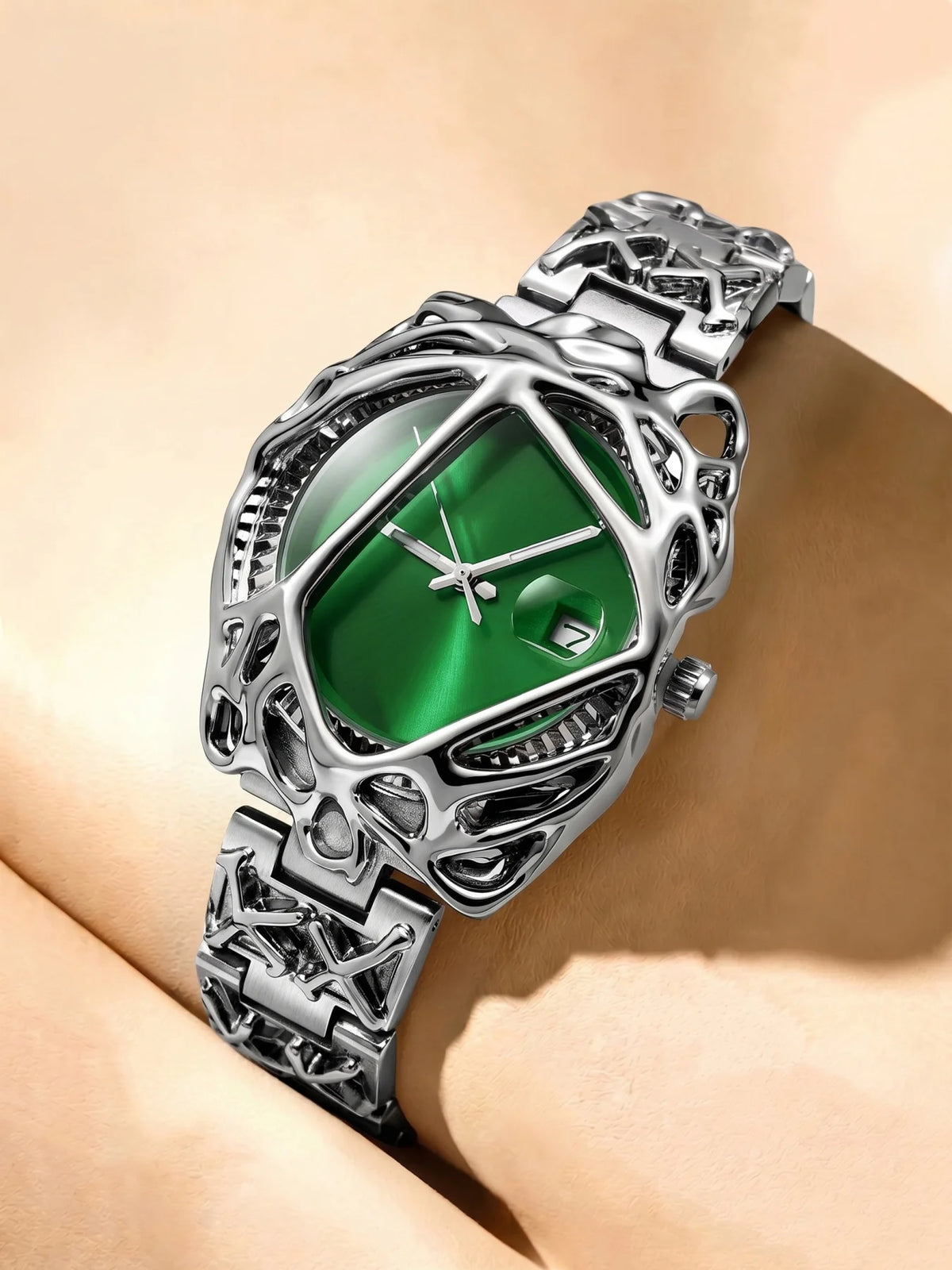 Luxury Irregular-Shaped Quartz Watch