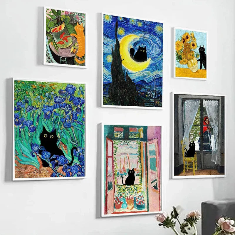 Sunflowers Painting Posters